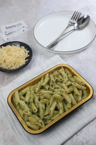 פסטה שמנת ופסטו